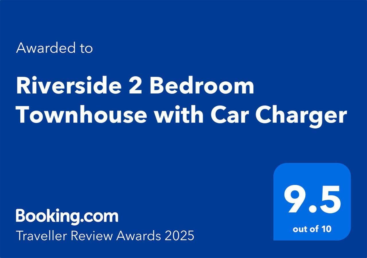 Riverside 2 Bedroom Townhouse With Car Charger Abergavenny Exterior photo